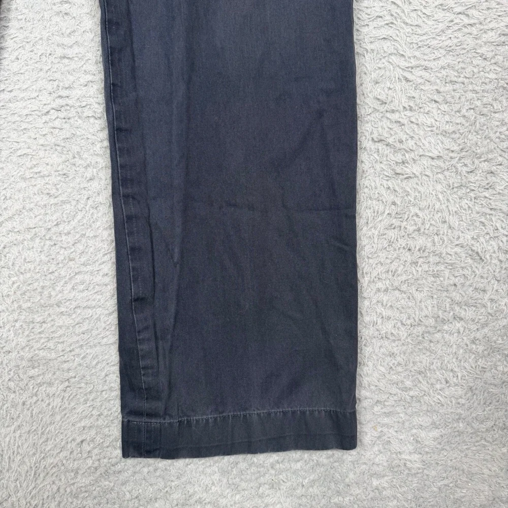 Brooks Brothers 346 Mens Chino Pants 31x30 Navy Blue Cotton Straight Leg Trouser